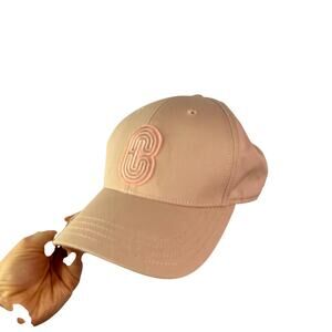 Coach Baby Pink Embroidered Adjustable Baseball Cap Hat